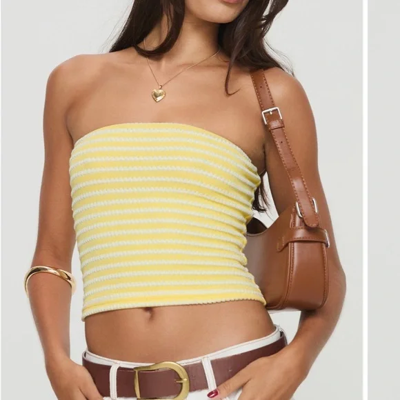 Princess Polly Tops Princess Polly Millert Tube Top Poshmark